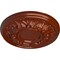 Ekena Millwork Odessa Ceiling Medallion (Fits Canopies up to 2 1/2"), Hand-Painted Firebrick, 7 1/2"OD x 1 1/8"P CM07ODFIF - alternate 5